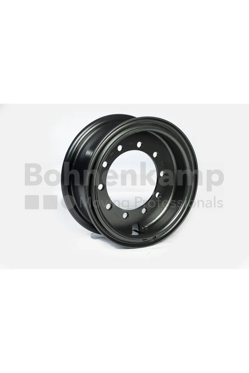 Komplettrad BKT 11.00 R 20 BKT LIFTMAX LM 81 170 A5, TL, 10/281/335, A3, ET 0 8.0 - 20, RAL9011 SCHWARZGRAU