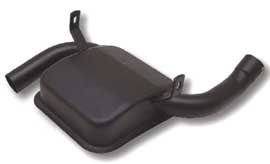 BL24764 Auspufftopf für D 320, D 322, D 324, D 326, D 430, D 432, D 436, D 439, D 440