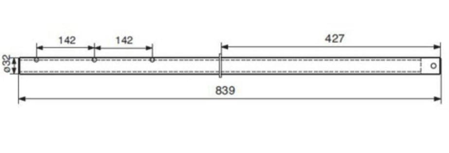 BL24317 Pöttinger Zinkenträger - 237.06.002.2