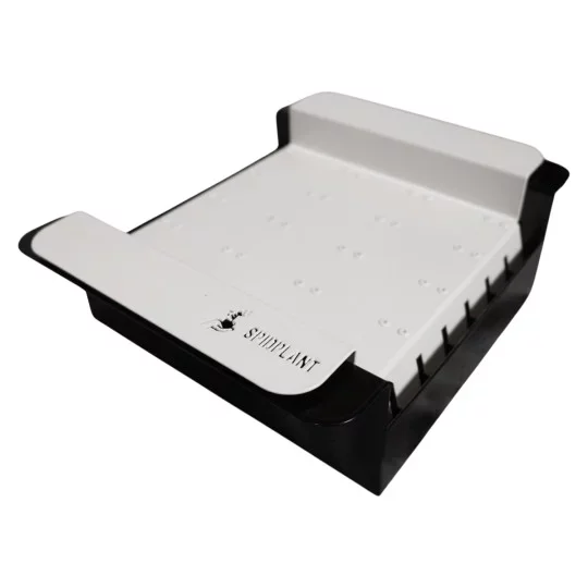 Spidmot 56 Manuelle Erdballenpresse für 56 quadratische Erdballen 36 x 36 x 45 mm | Profi-Torfpresse