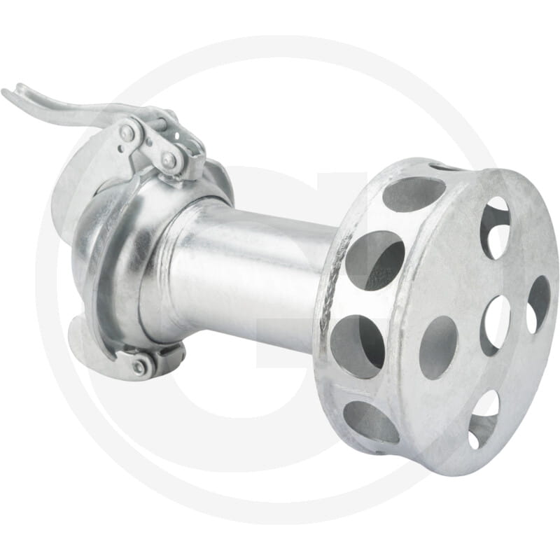 System Perrot Saugkorb mit V-Teil 4" - feuerverzinkt