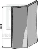 BL28885 Vorschweissbare Verschleiss-Schneide, rechte Ausführung