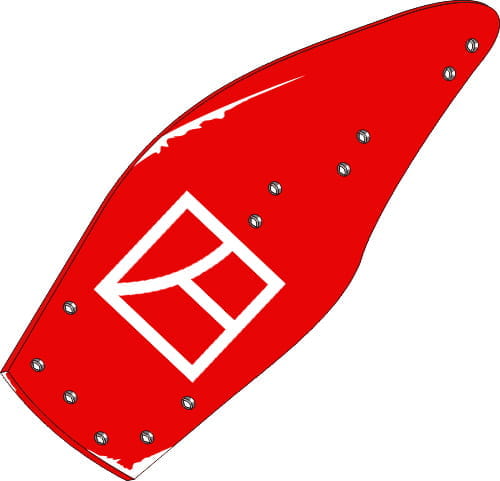 BL30823 Streichblech-Hinterteil - 14“ - 20“ L - passend zu Kverneland KK08322994