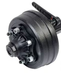 ADR Bremshalbachse, 250 x 60, L-500, Nabe 160/205, M18 x 1,5, R-300