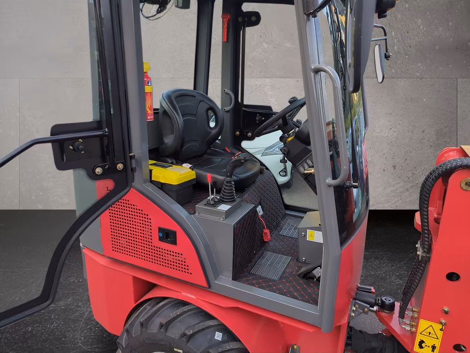 Elektro Teleskopradlader 800 kg – Lithium Batterie, Allrad & Teleskoparm