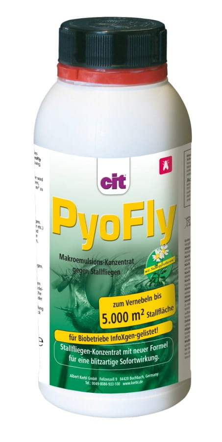 Cit PyoFly 500ml – Stallfliegenkonzentrat mit Pyrethrum gegen Fliegen & Ungeziefer