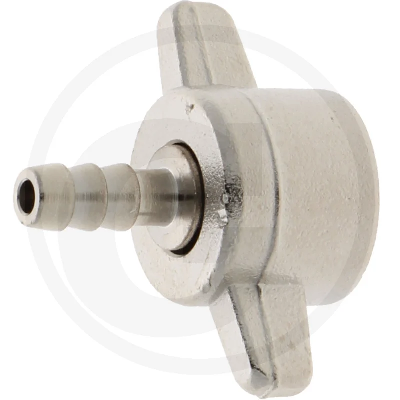 Flügelmutter für Prüfschlauch 5 mm