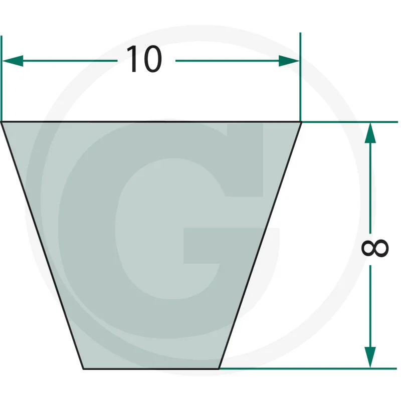 CONTITECH Keilriemen AVX10 x 763mm