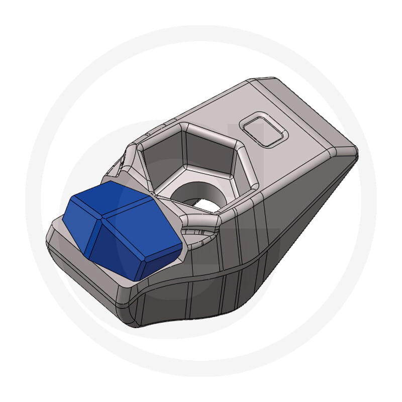 Carbide Werkzeug Hammer Hartmetall - passend zu Prinoth FM600