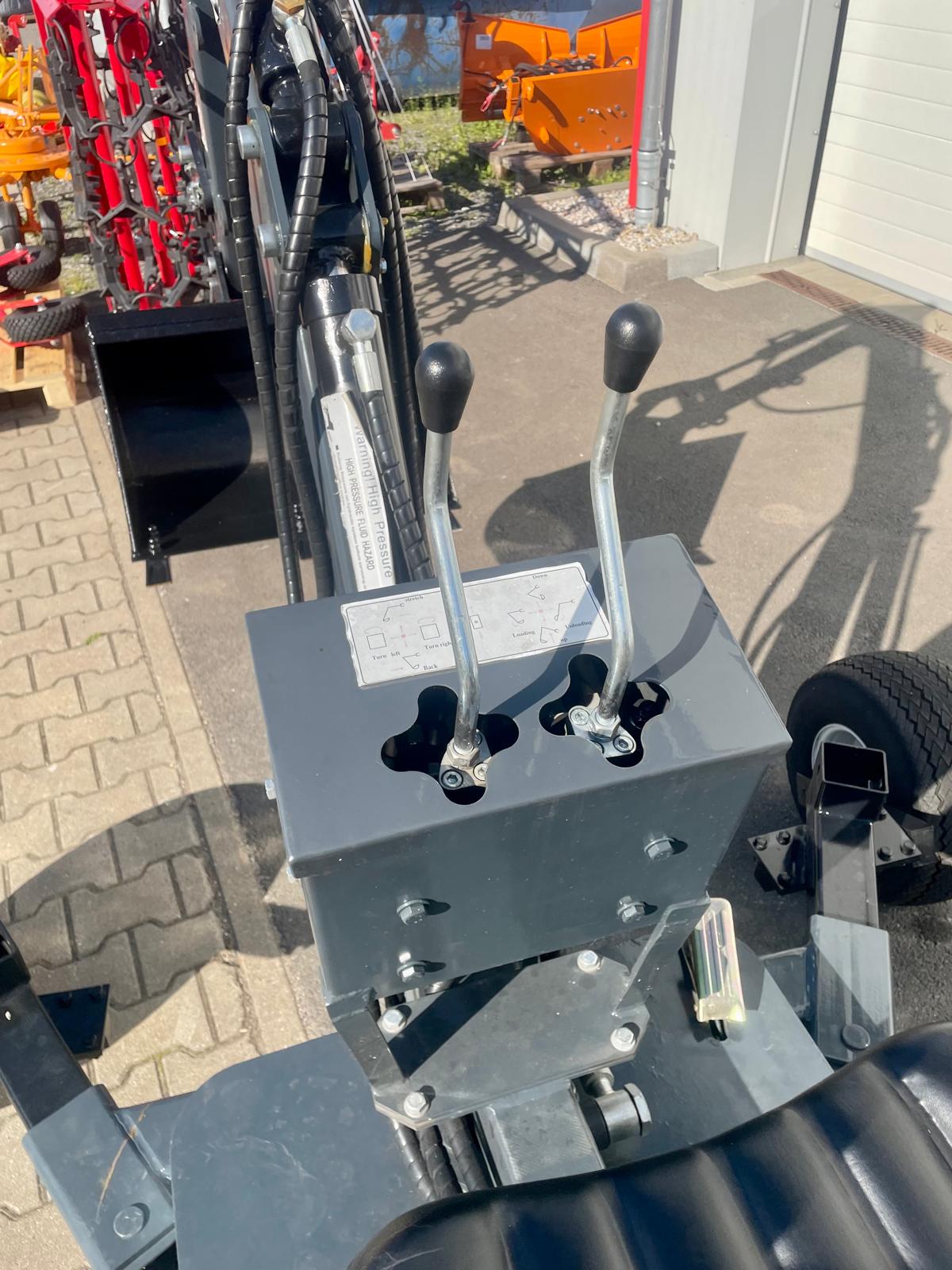 Schreitbagger Nero 580 kg | 15 PS Loncin Benzinmotor | 360° Schwenkbereich | E-Start