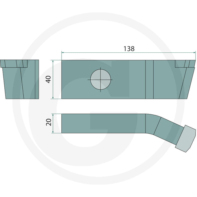 Carbide Schlegel Hartmetall - passend zu Prinoth SF900 H