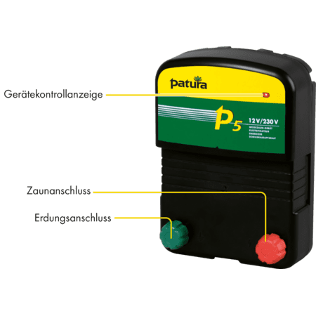 Patura Weidezaungerät Kombi 12V / 230V - P5