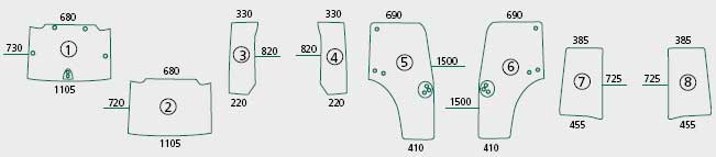 BL26689 Türscheibe links
