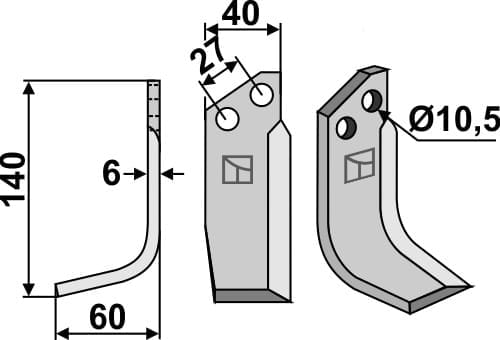 BL6234 Fräsmesser SEP-07L