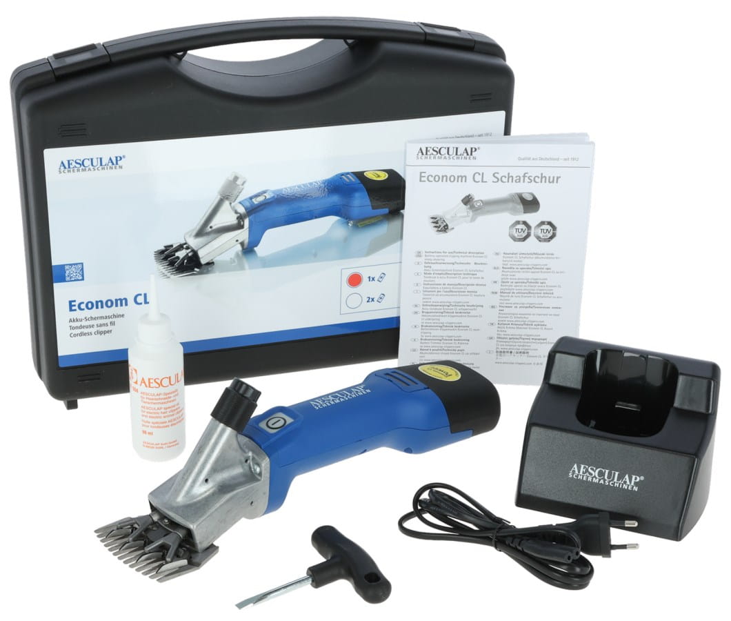 Aesculap GT824 cordless sheep shearing machine