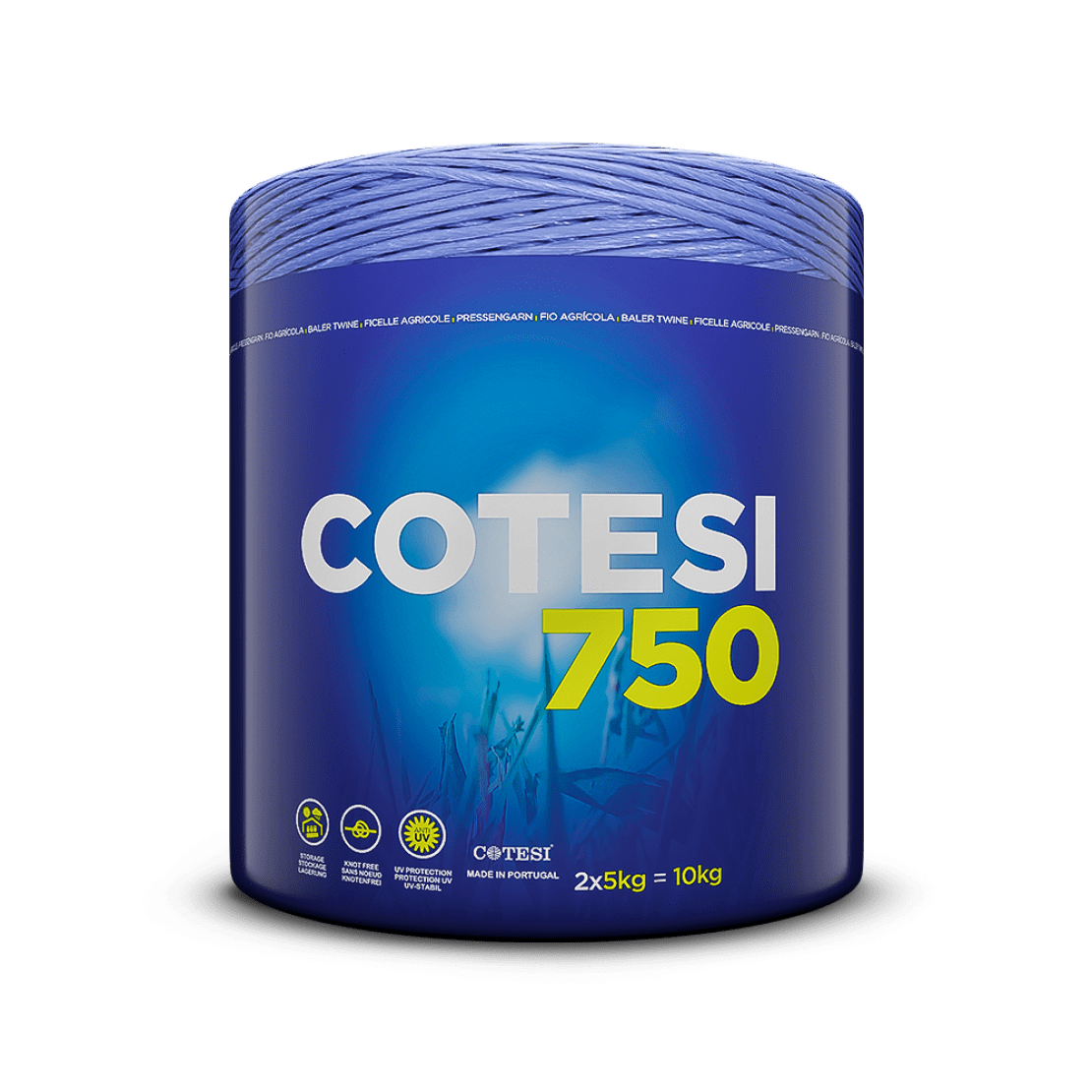 Pressengarn Cotesi 750 – Premium Pressengarn für Rundballenpressen