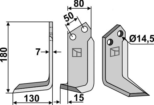 BL6264 Fräsmesser SIM-09L