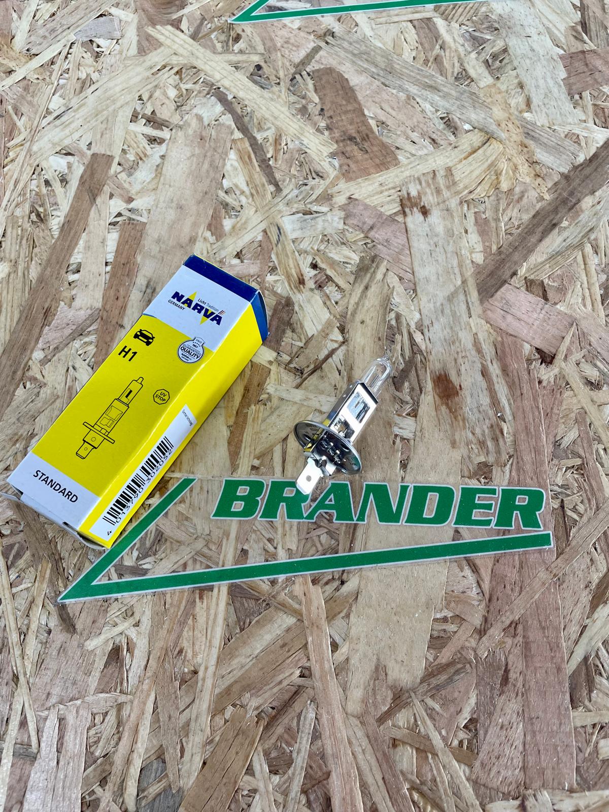 NARVA Glühlampe Fernscheinwerfer - H1 12V 55W P14.5s, Halogen