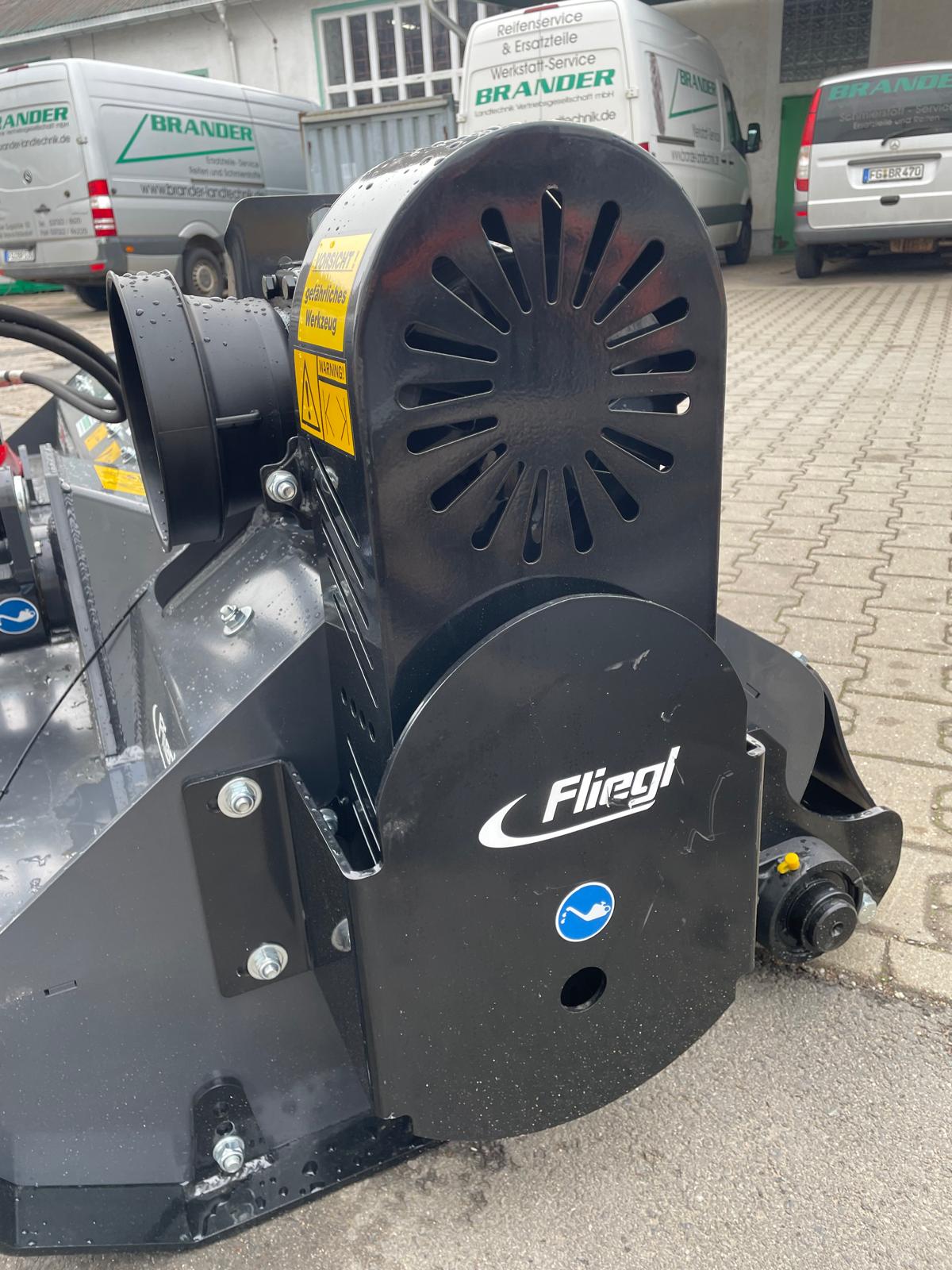 Fliegl Böschungsmulcher 2100 mm – Hydraulischer Mulcher mit Schwenkarm, Kat. 2, 540 U/min