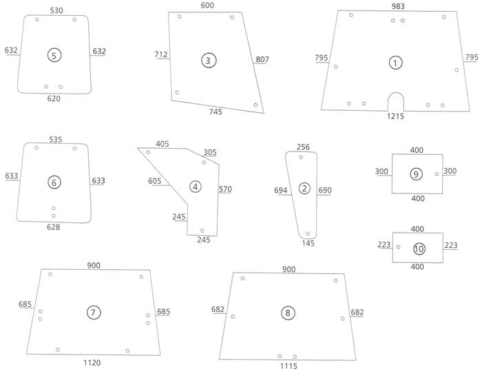 BL16899 Heckscheibe unten