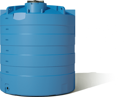 EMP Oberirdischer Lagertank 7500 L – Industrietank mit Entlüftungsdeckel & Mannloch