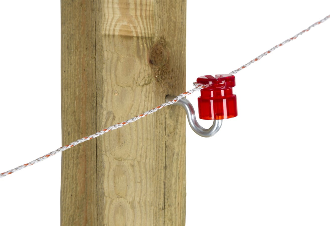 50× Schlitzisolator Easy Drill EDX – extra stabil, Polykarbonat, inkl. Einschraubhilfe