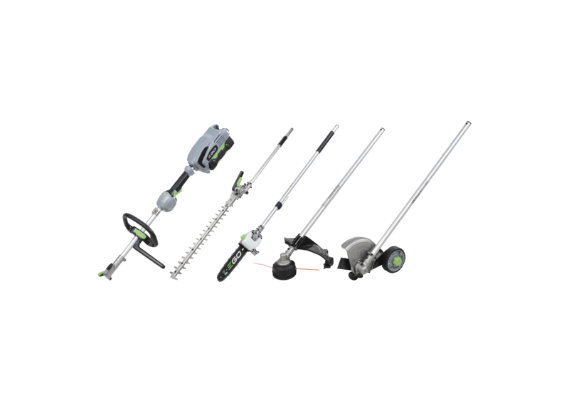 EGO Multifunktionswerkzeug-Kit – 5-in-1 Gartensystem inkl. 5,0Ah Akku & Schnellladegerät