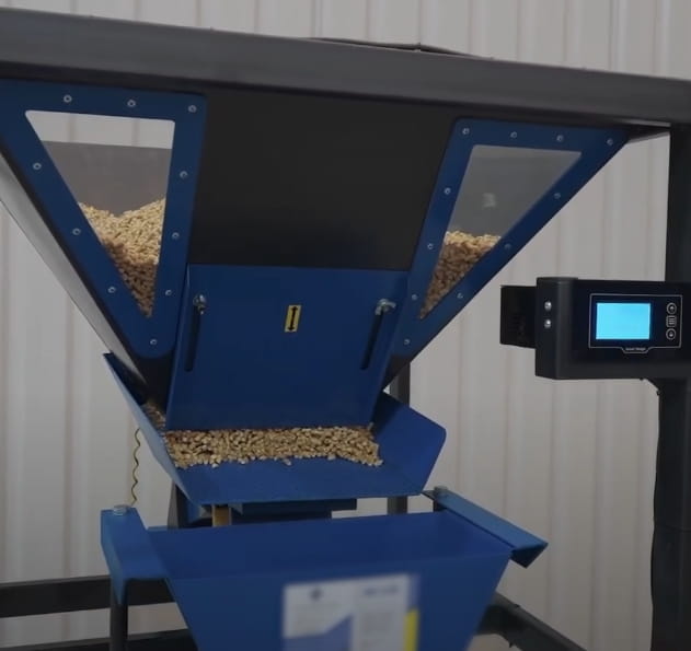 Semi-automatic bagging scale BP600 - Container capacity 125L / 230V