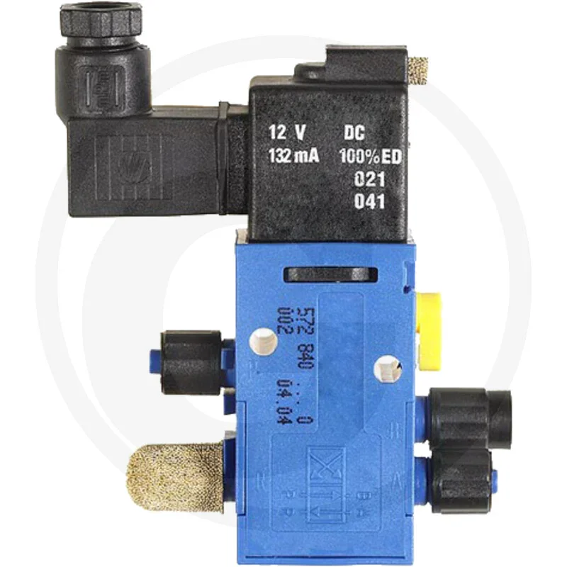 4/2-way solenoid valve - for controlling pneumatic components in commercial vehicles