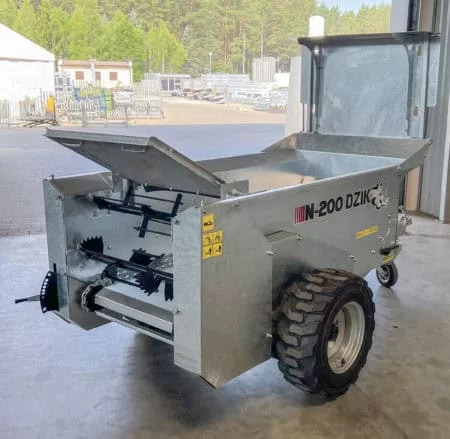Cynkomet Miststreuer 800 kg Nutzlast, verzinkt, mit Differenzial