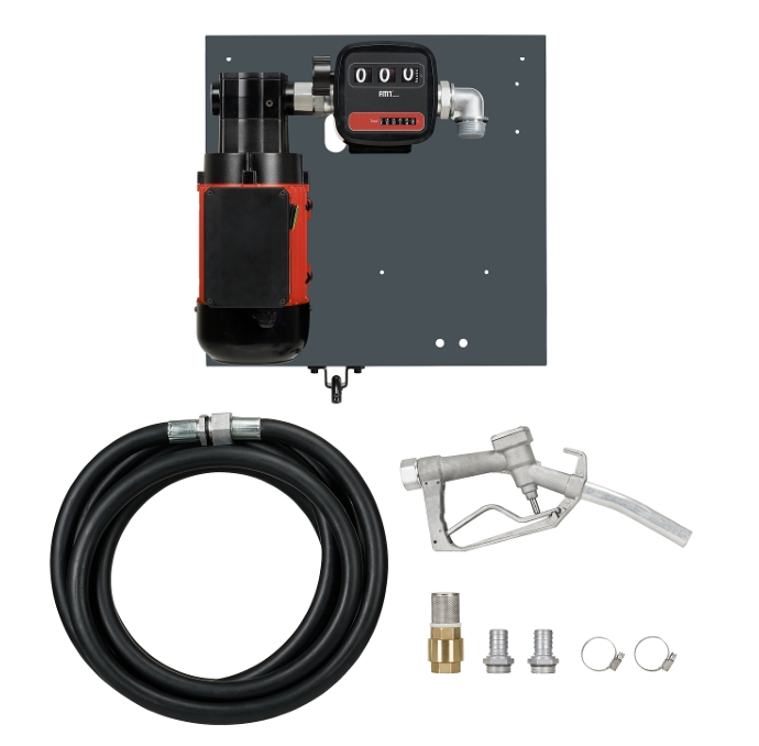 Pressol FZP 100 l/min Industrie Flügelzellenpumpen Set 230V mit ZVD Zapfventil & 6m Schlauch