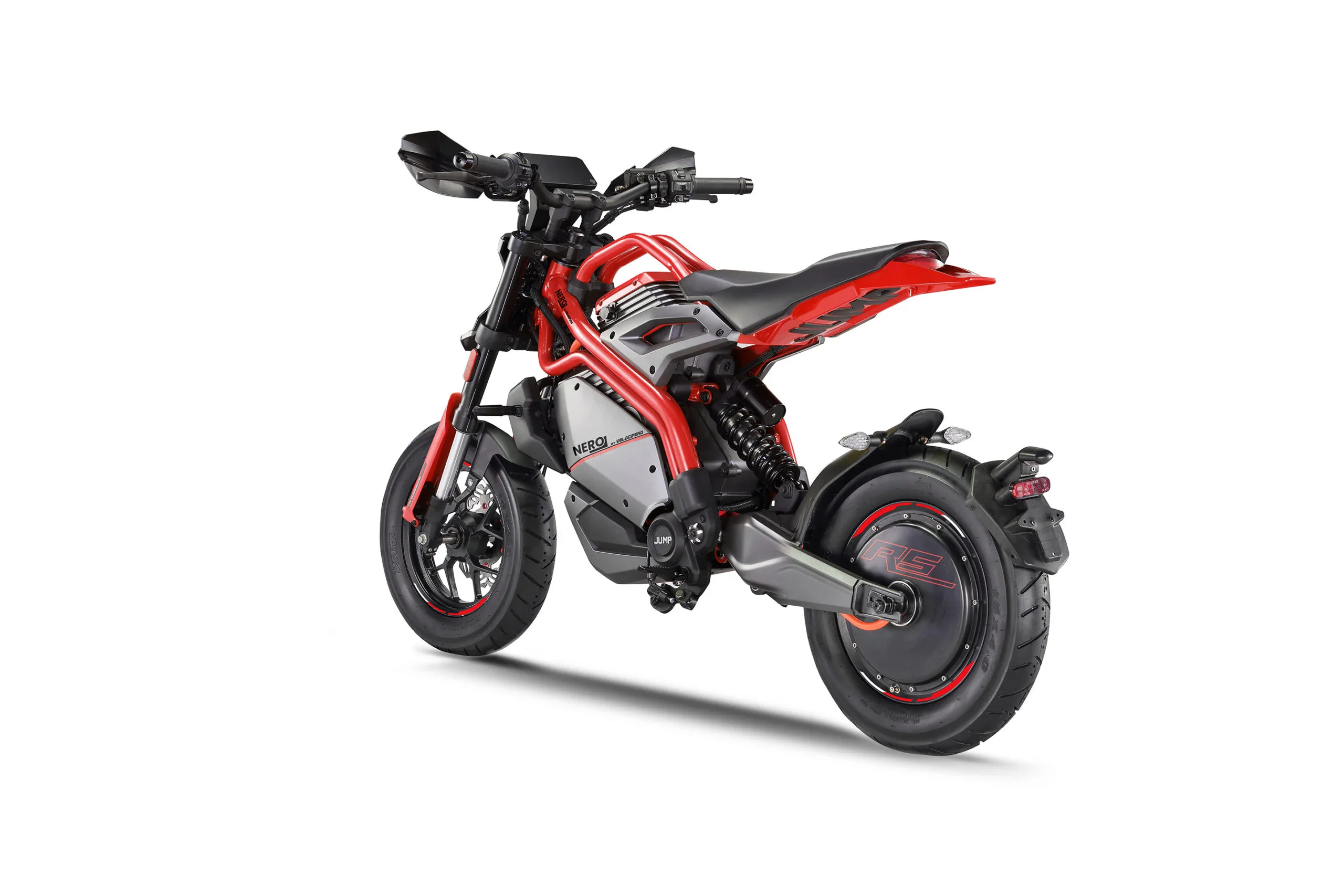 Electric Moped Jump red - 3000W, 72V / 85km range - 45 km/h