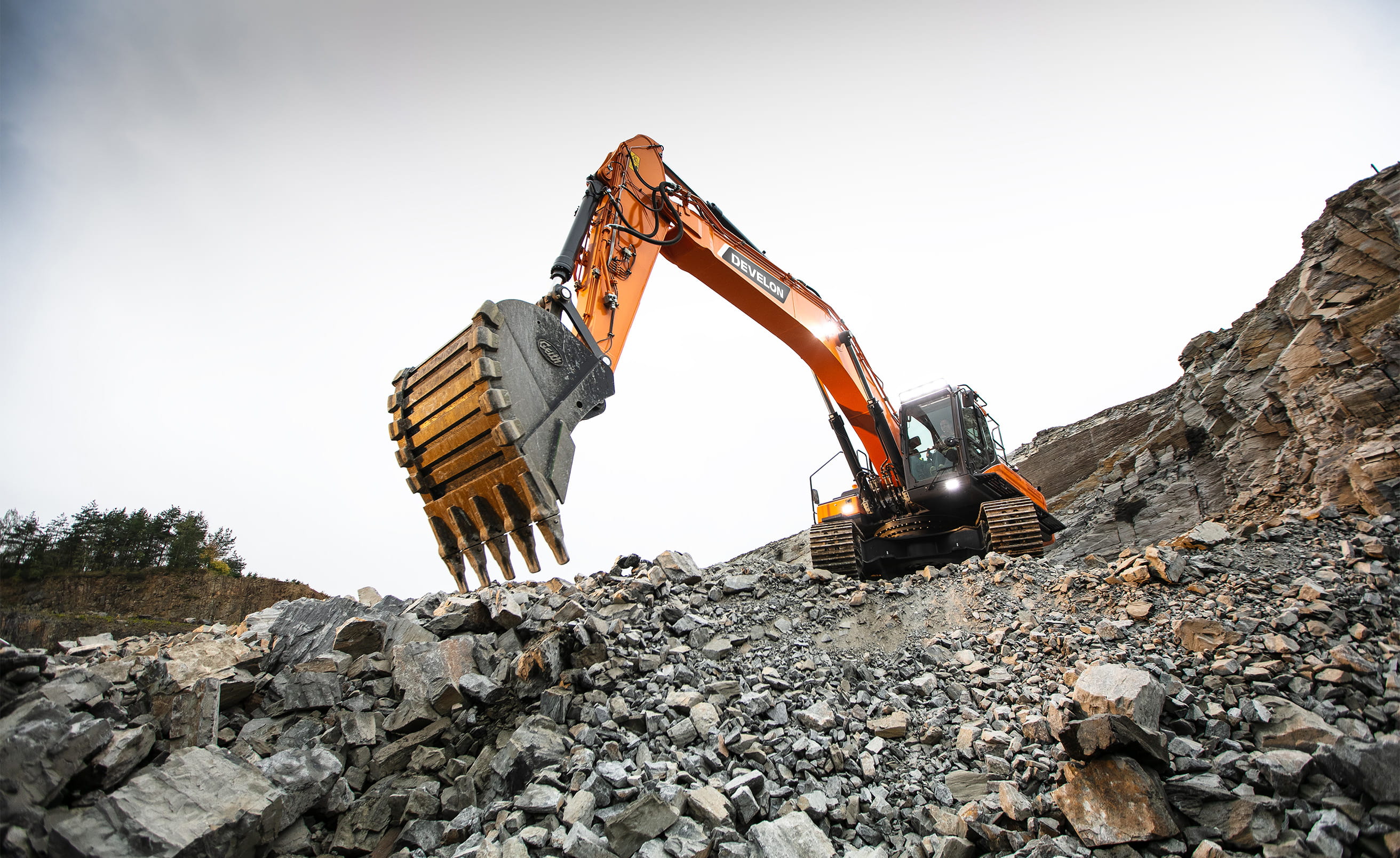 Raupenbagger Develon DX380LC-7K