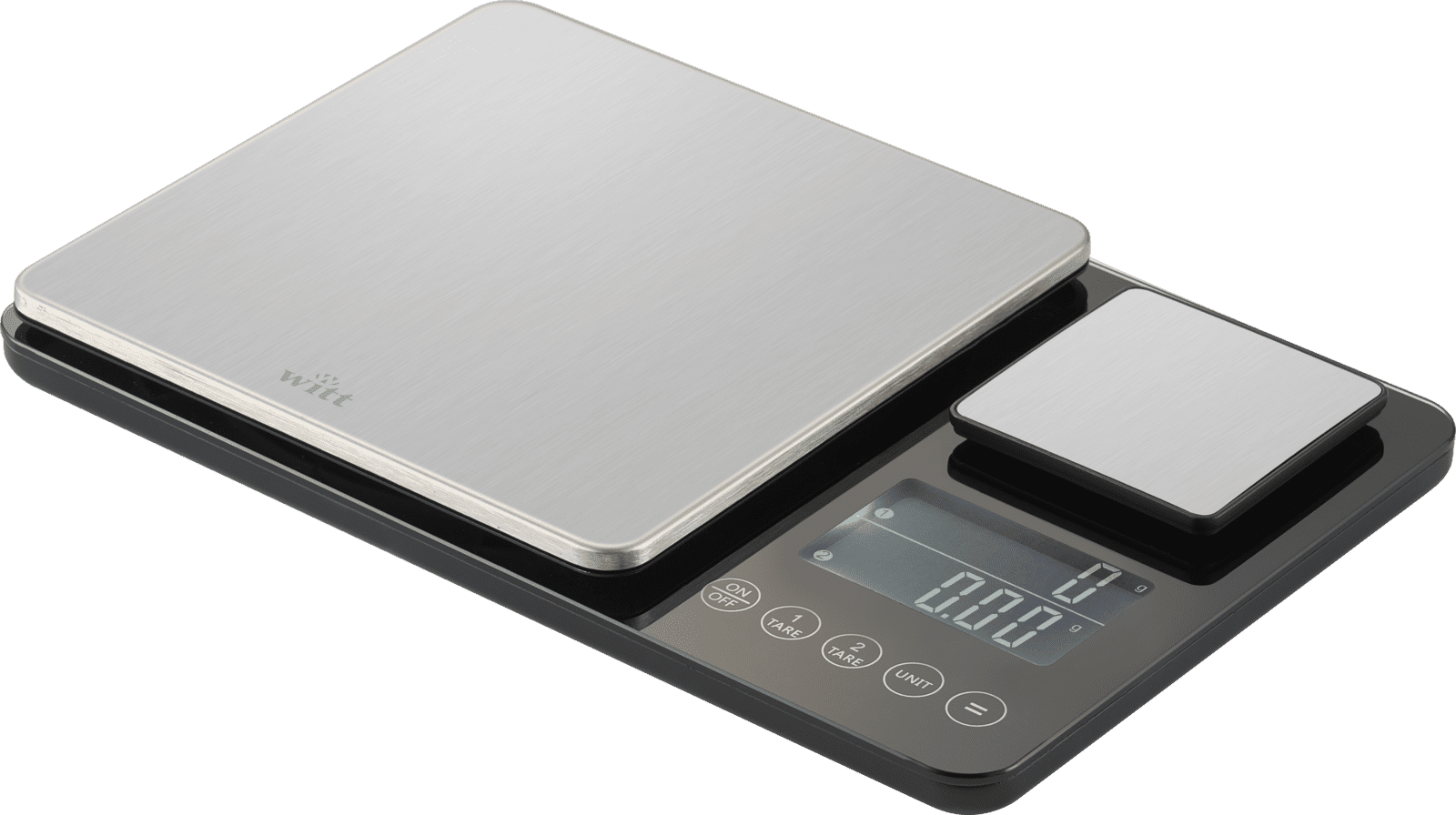 Witt Küchenwaage Zweifach mit Digitalanzeige
