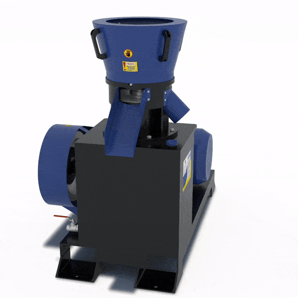 Pelletpresse 700 kg/h | Hochleistungs-Granulator 30 kW | Futtermittelproduktion