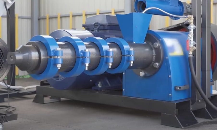 Grain extruder 600kg/h - Connection 400V / 55kW