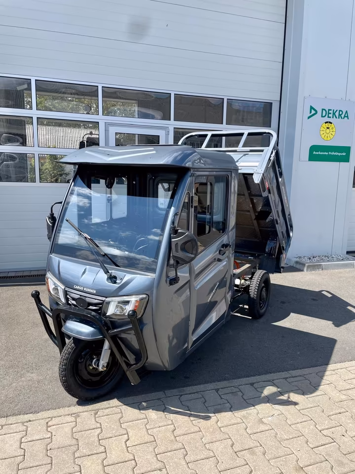 Cargo Runner MEGA Elektro Kabinenroller – 80Ah Batterie, Diesel-Standheizung, 42 km/h