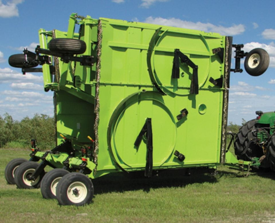 Schulte FX-742 sickle mower – the world's largest sickle mower | 12.80 m cutting width