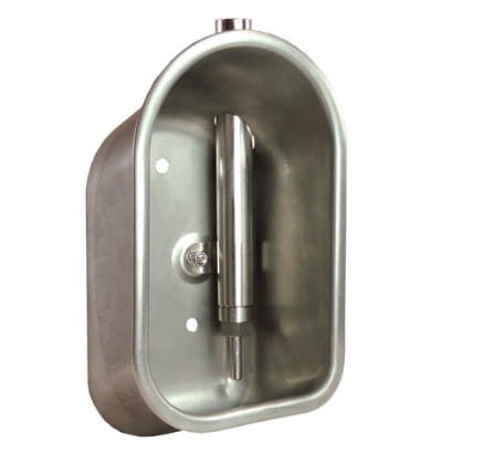 Suevia Stainless Steel Piglet Drinking Trough Model 72