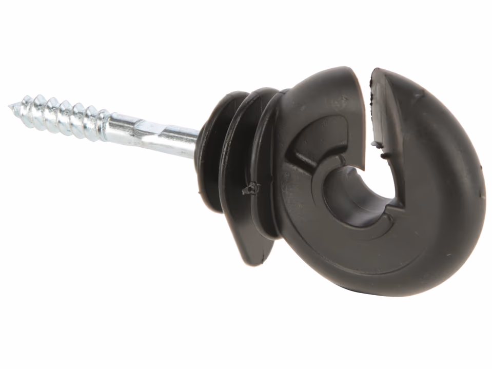 100x Ringisolator mit durchgehender Stütze incl.Einschrauber
