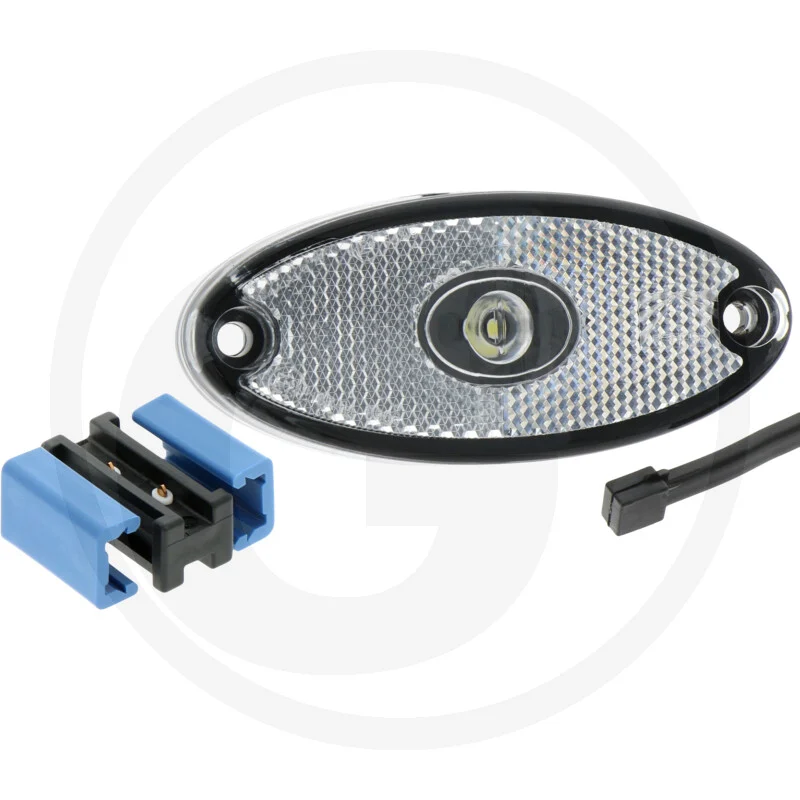 ASPÖCK light, white position light with reflector