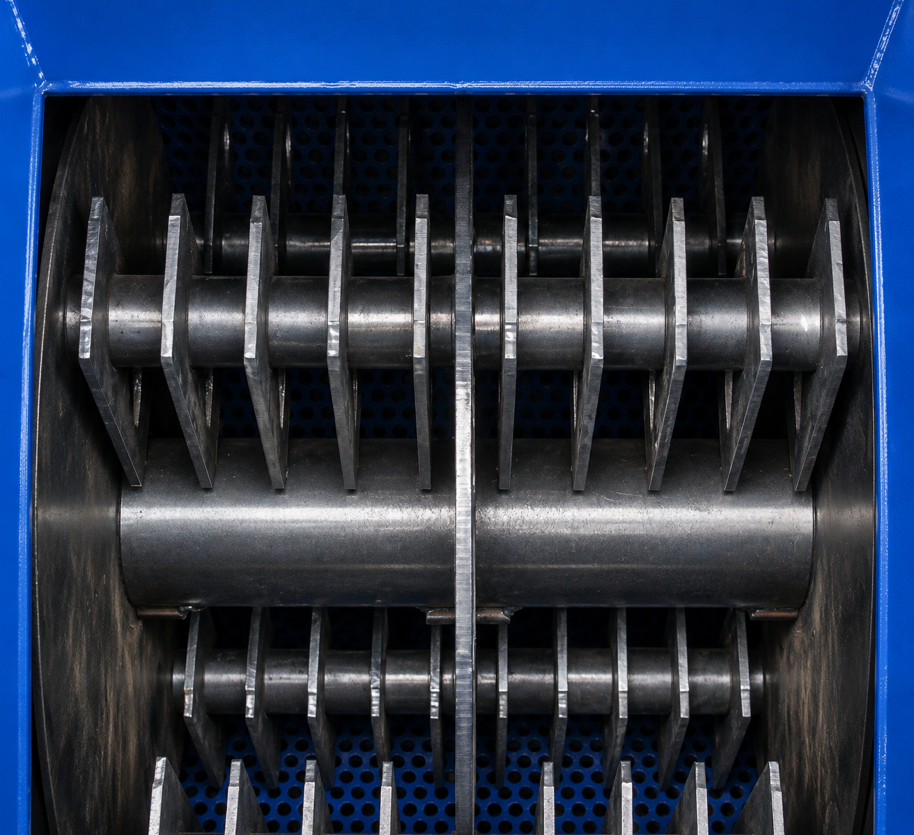 DUO Hammermühle mit Zyklon 60 kW – Profi Schlägermühle für Hackschnitzel, Sägemehl & Pellets