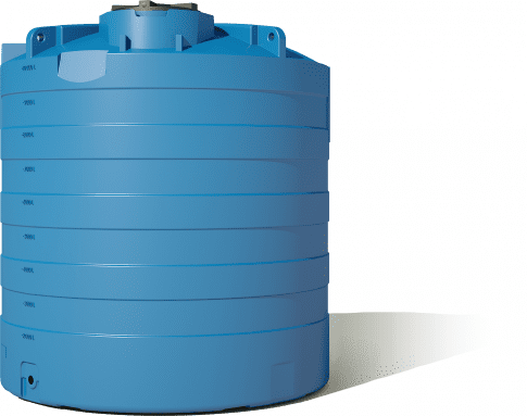 EMP Oberirdischer Großtank 10000 L – Industrieller Flüssigkeitstank mit 550 mm Mannloch & Entlüftungsdeckel