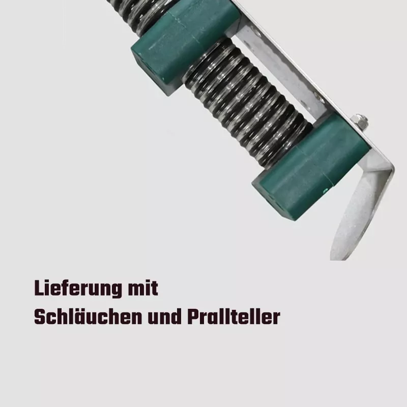 LEHNER VENTO® Schlauchstreuer Typ 500-16 – 500 Liter Präzisionsstreuer mit 16 Abgängen & Doppel-Hochleistungsgebläse