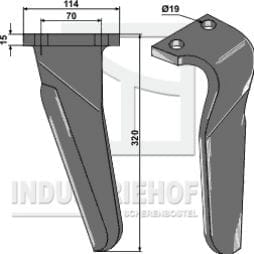 BL27565 Kreiseleggenzinken, linke Ausführung