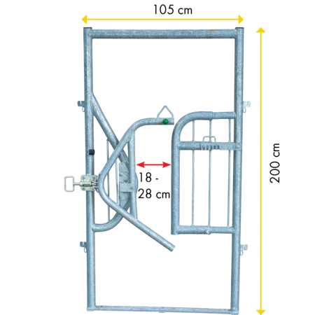 Patura animal handling cage