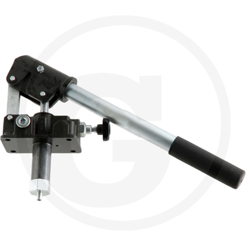 Handpumpe mit Hebel 12ccm / für einfachwirkende Zylinder / einstellbares Druckbegrenzungsventil