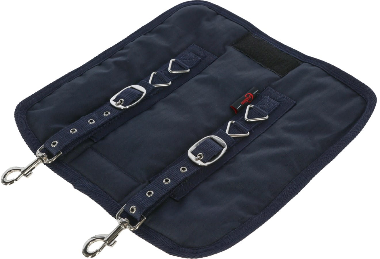 Chest extender for outdoor horse blankets