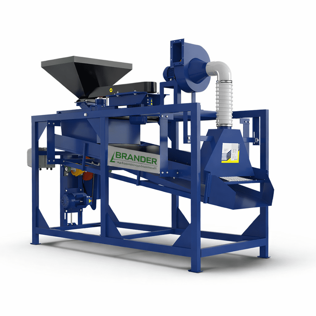 Professional sunflower seed shelling machine · 500 kg/h · Industrial sheller