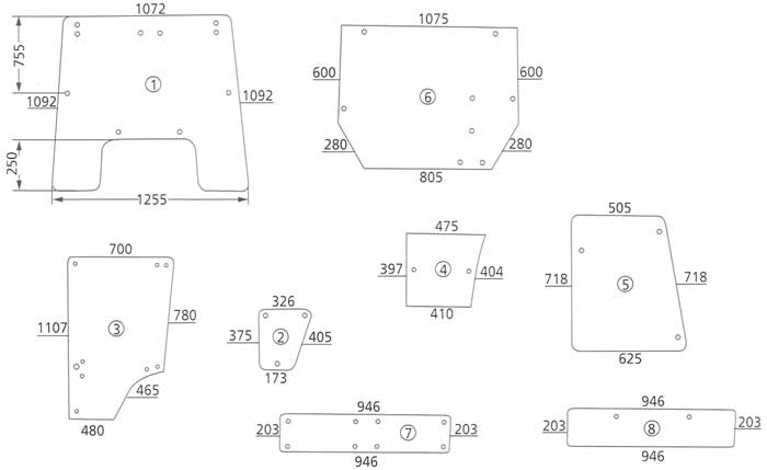 BL16579 Heckscheibe unten